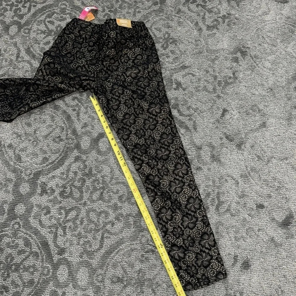 •Xhiliration black lace jean• - Picture 6 of 7